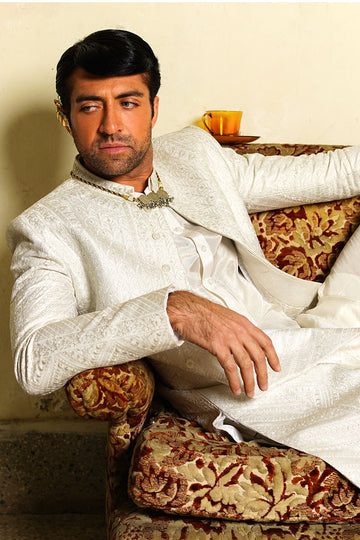IVORY WHITE SHERWANI